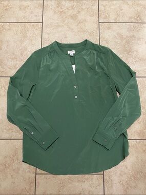J.Crew Popover Placket Blouse Size XS